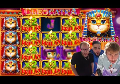 OUR BIGGEST CLEOCATRA SLOT BONUS WIN EVER!