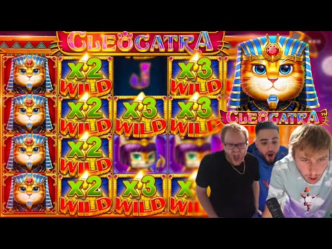 OUR BIGGEST CLEOCATRA SLOT BONUS WIN EVER!