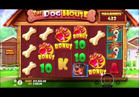 The Dog House Megaways 🐶 BIG WINS CASINO SLOT bonus buy Game