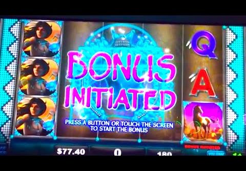 BIG WIN!!  LIVE PLAY “TURQUOISE PRINCESS” Slot Machine Bonus