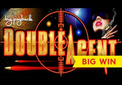 BIG WIN BONUSES! Double Agent Slot – 4 SYMBOL TRIGGER, YES!!