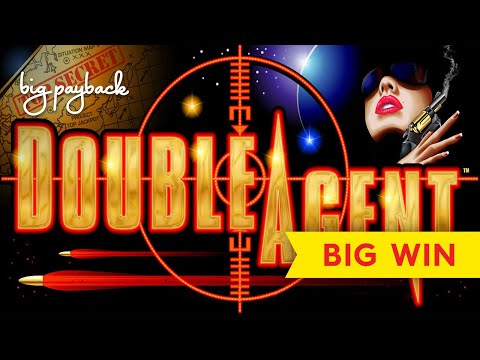 BIG WIN BONUSES! Double Agent Slot – 4 SYMBOL TRIGGER, YES!!