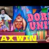 TRAINWRECKS FINALLY HITS MAX WIN ON DORK SLOT GIFT BONUS (INSANE 15 MILLION $ WIN) & More