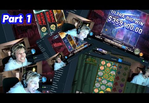 xQc Gambling: Over $400,000 Biggest Win Compilation and Highlights ft. TrainPart 1