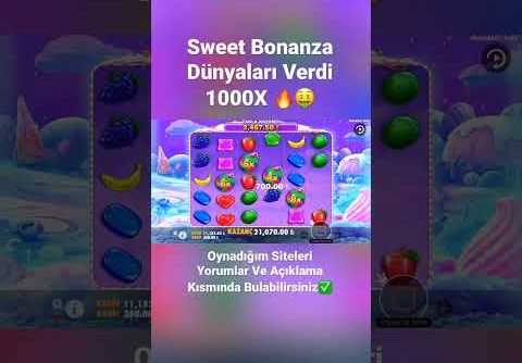 SweetBonanza l Son Dakika 1000x Sevinci – Big Win #shorts #casino #slot #pragmaticplay