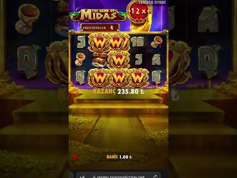 The Hand Of Midas – Slot Yüksek Kazanç Big Win – #slot