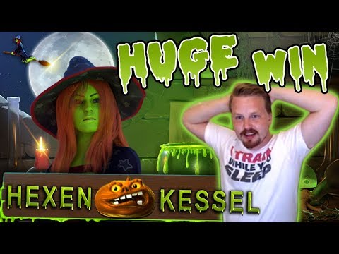 MASSIVE WIN in Hexen Kessel slot