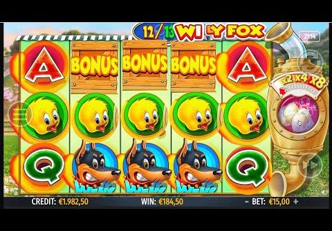 Slot BAR Wily Fox Online Macchinette Italia || Record Win