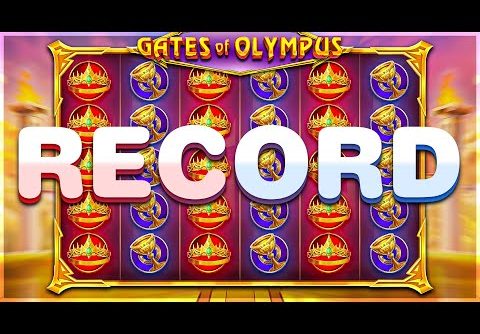 My RECORD WIN On Gates Of Olympus! (Crown Hit)