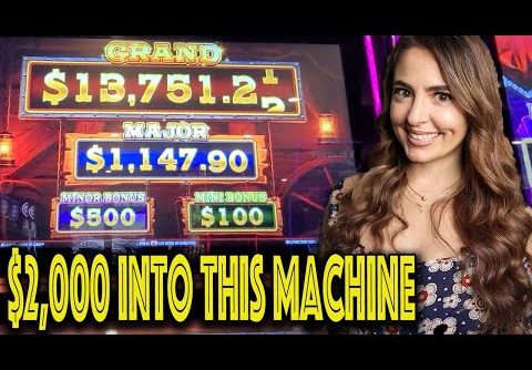 $2,000 Into Eureka Blast Slot Machine! Trying to Score a BIG WIN!