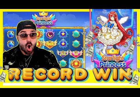 ROSHTEIN RECORD WIN ON STARLIGHT PRINCESS!! New Slot