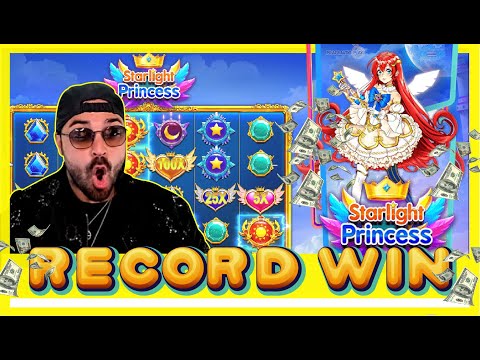 ROSHTEIN RECORD WIN ON STARLIGHT PRINCESS!! New Slot