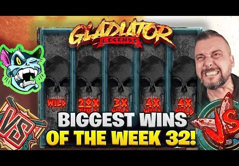 BIGGEST WINS OF THE WEEK 32 || 5 VS ON GLADIATOR LEGENDS!