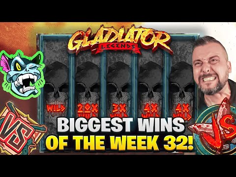 BIGGEST WINS OF THE WEEK 32 || 5 VS ON GLADIATOR LEGENDS!