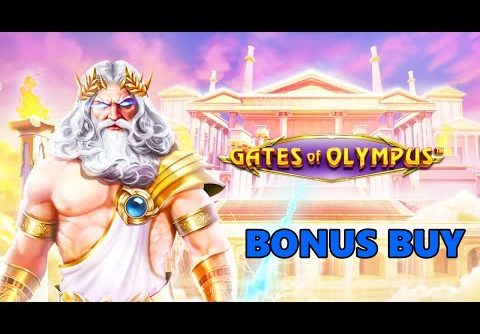 GATES OF OLYMPUS! 🔱  BIG WINS CASINO SLOT ONLINE – INSANE BONUS BUY