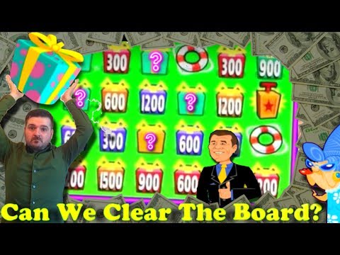 WE ALMOST CLEARED THE BOARD! Jackpot Block Party Slot Machine Bonus – Huge Win!