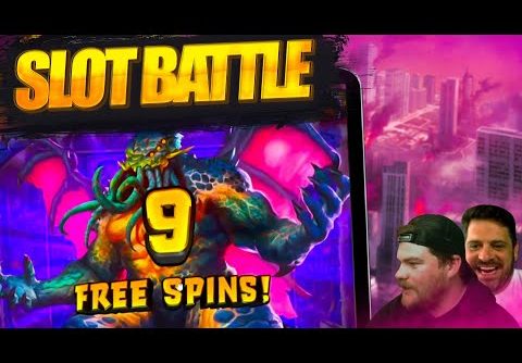 NEW SLOTS AND EPIC WINS! SLOT BATTLE SUNDAY!!