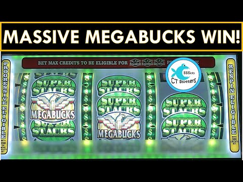 HUGE WIN ON MEGABUCKS SLOT MACHINE!🤑 I CAN’T BELIEVE IT LANDED! BOND LOVES US @ MOHEGAN!