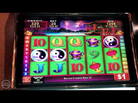 WOW RARE RETRIGGER! MASSIVE JACKPOT HANDPAY ON CHINA SHORES HIGH LIMIT SLOT MACHINE 1