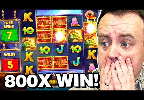 MASSIVE WIN on Drago Jewels Of Fortune Slot! (Bonus Buys)