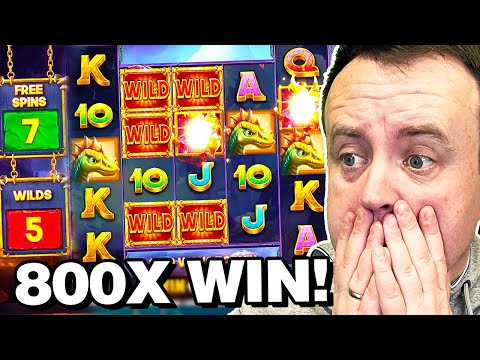 MASSIVE WIN on Drago Jewels Of Fortune Slot! (Bonus Buys)