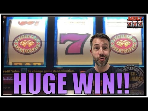 SAY WHAT?! HUGE WIN on DOLLAR SLOTS! 💎 TRIPLE DOUBLE DIAMOND!