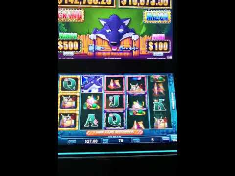 #Big Win On Huff N’ Puff Slot Machine#