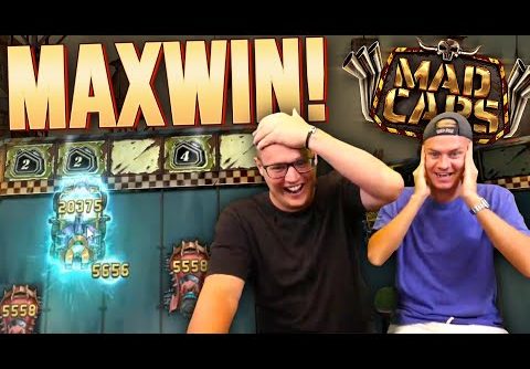 WE GOT MAX WIN ON MAD CARS! Insane Win on New Slot