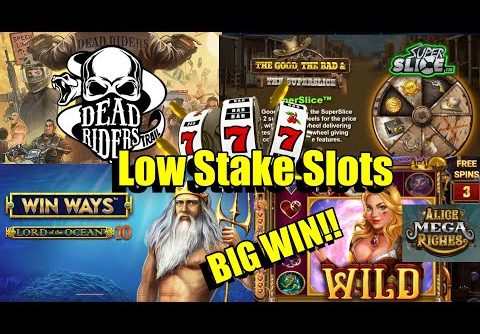 New Relax Gaming Dead Riders Trail, Alice Mega Riches & Much More + Community BIG WINS!!