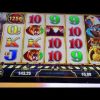 I PUT A BIG FIGHT WITH BUFFALO! Cash Express Luxury Line Slot Machine MAX BET BONUS 1