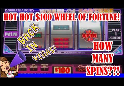 🔴HOT $100 Wheel of Fortune Slot Machine ❗️3 SPINS ❗️Super Times Pay at NYNY Too! HANDPAYS!🔥