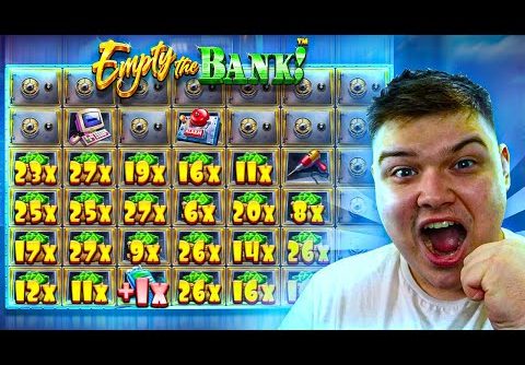 MY BIGGEST EVER WIN On EMPTY THE BANK SLOT.. ($10,000+)