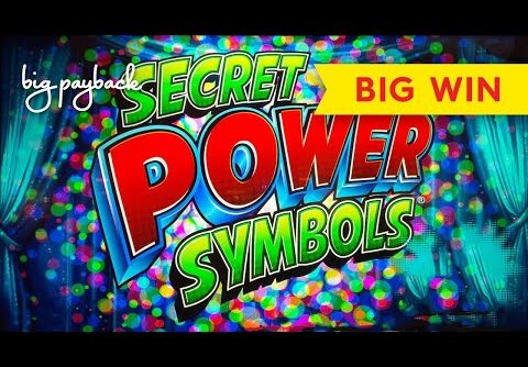 IT’S COMEBACK TIME! Secret Power Symbols Slot – BIG WIN BONUS!