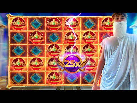 GATES OF OLYMPUS CROWNS WENT INSANE.. (BIG WIN)