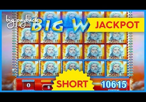 BIGGEST JACKPOT ON YOUTUBE for Zeus 2 Slot – AWESOME HANDPAY! #Shorts