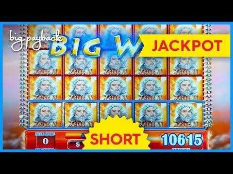 BIGGEST JACKPOT ON YOUTUBE for Zeus 2 Slot – AWESOME HANDPAY! #Shorts