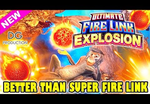 🙉 2nd Attempt Ultimate Fire Link Explosion 🙉 Super Big Orbs Fire Balls Bonus Win Slot Machine #slot