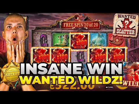 WANTED WILDZ PAYS US OUT ITS BIGGEST WIN! (100x WILDS!)