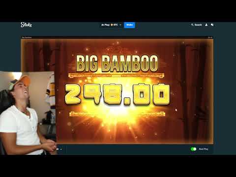 BIG BAMBOO SLOT PAYS HUGE! MY INSANE RECORD WIN! Stake Gambling