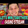 SLOTS LIVE 🔴 CASINO STREAM: BIG WINS and BONUS BUYS with mrBigSpin!