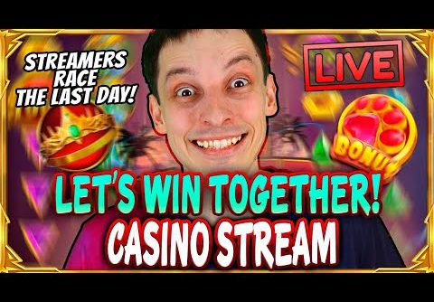 SLOTS LIVE 🔴 CASINO STREAM: BIG WINS and BONUS BUYS with mrBigSpin!