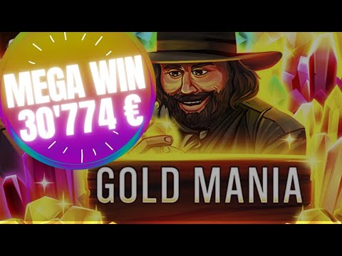 GOLD MANIA 💰 MEGA WIN 30’774 € 😱 ON THIS SLOT UNBELIEVABLE!!!