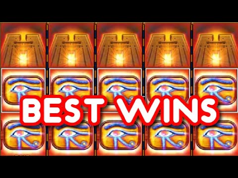 My Best Wins Ever – Eye Of Horus Huge Win Compilation (uk bookies slots today big win) jackpot