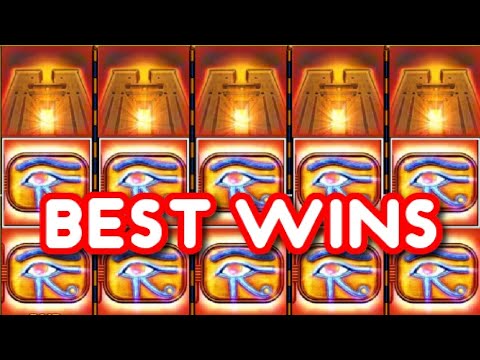 My Best Wins Ever – Eye Of Horus Huge Win Compilation (uk bookies slots today big win) jackpot