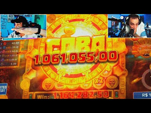 R$100 virou R$1 MILHÃO de REAIS na BIaze! ( WORLD RECORD COBA SLOT )