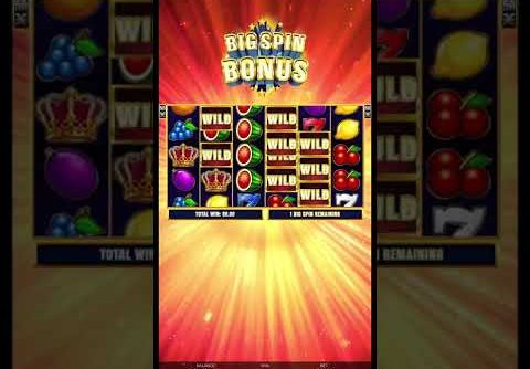 Big Spin Bonus | Big Win | Huge Win | Online Casino | $6 Bet | Online Slots | DraftKings #shorts