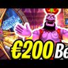 GENIE JACKPOTS 🔥 SLOT €200 MAX BET 😱 BONUS DID IT OMG‼️ *** MEGA BIG WINS ***