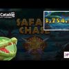 Mega win. Safari Chase Hit ‘n’ Roll slot from Kalamba Games