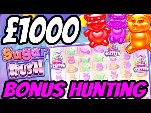 £1000 Bonus Hunting On Slots! Can We Get A BIG WIN! 🎰🎰