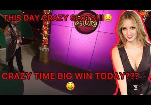 CRAZY TIME BIG WIN TODAY | THIS AMAZING SLOTS!